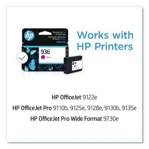 Hp 936, (4s6v0ln) Magenta Original Ink Cartridge