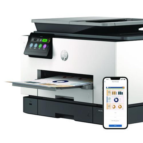 Officejet Pro 9130b All-in-one Inkjet Printer, Copy/fax/print/scan