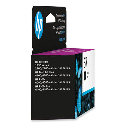 Hp 67, (6c7v7an) Black Original Ink Cartridge