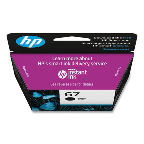 Hp 67, (6c7v7an) Black Original Ink Cartridge