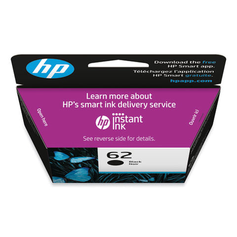 Hp 62, (6c7v8an) Black Original Ink Cartridge