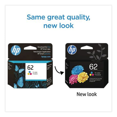 Hp 62, (c2p06an) Tri-color Original Ink Cartridge