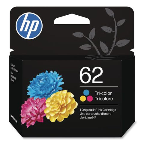 Hp 62, (c2p06an) Tri-color Original Ink Cartridge