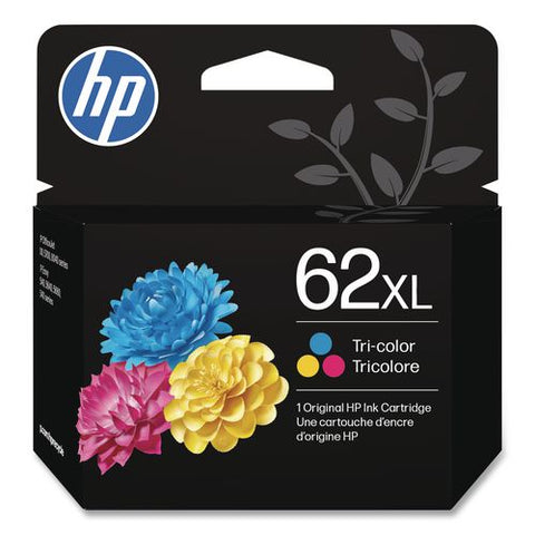 Hp 62xl, (c2p07an) High-yield Tri-color Original Ink Cartridge
