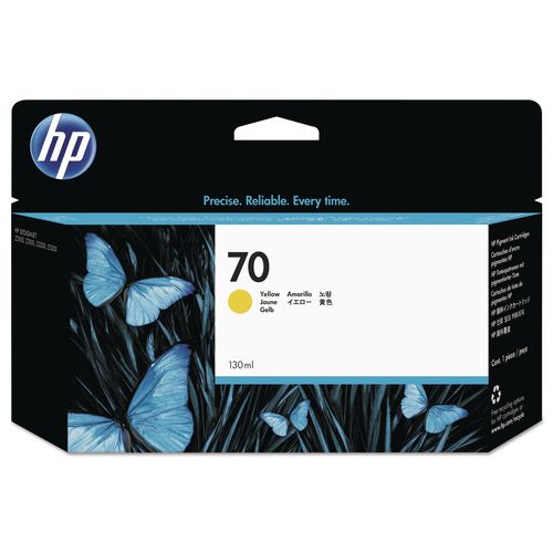 Hp 70, (c9454a) Yellow Original Ink Cartridge