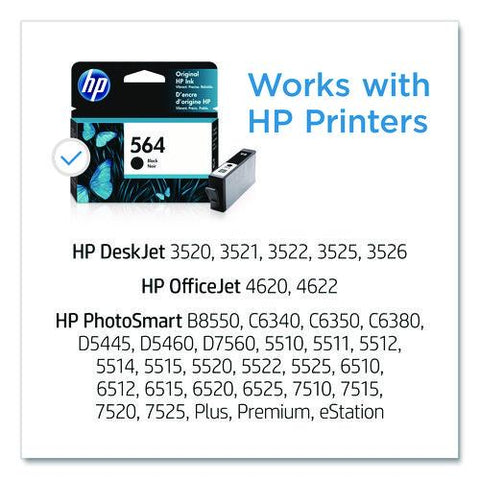 Hp 564, (cb316wn) Black Original Ink Cartridge