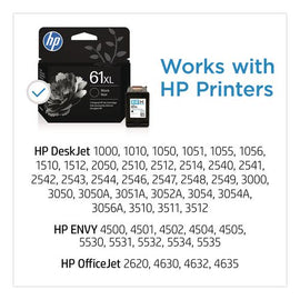 Hp 61xl, (ch563wn) High-yield Black Original Ink Cartridge