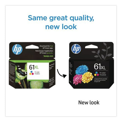 Hp 61xl, (ch564wn) High-yield Tri-color Original Ink Cartridge