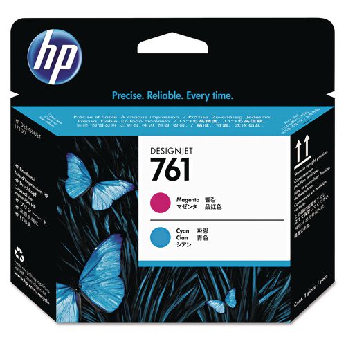 Hp 761, (ch646a) Cyan/magenta Printhead