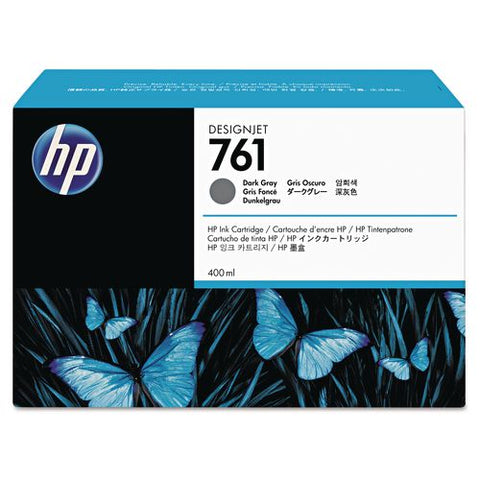 Hp 761, (cm996a) Dark Gray Original Ink Cartridge