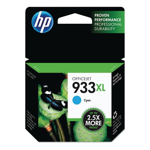 Hp 933xl, (cn054an) High-yield Cyan Original Ink Cartridge