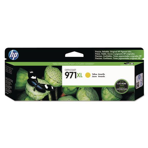 Hp 971xl, (cn628am) High-yield Yellow Original Ink Cartridge