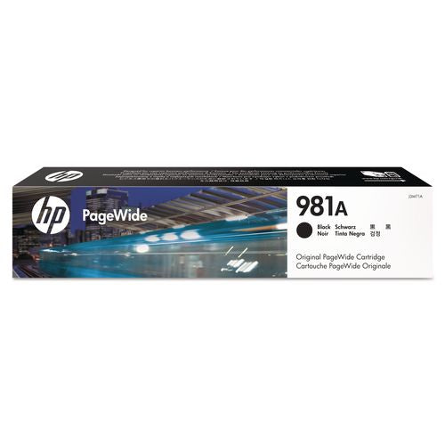 Hp 981a, (j3m71a) Black Original Pagewide Cartridge