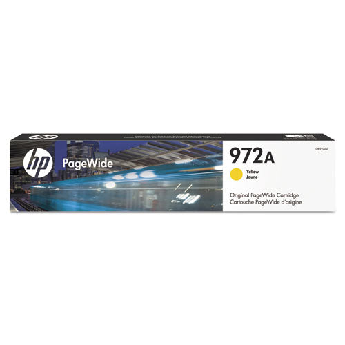 Hp 972a, (l0r92an) Yellow Original Pagewide Cartridge