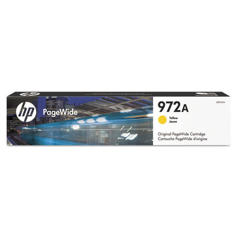 Hp 972a, (l0r92an) Yellow Original Pagewide Cartridge