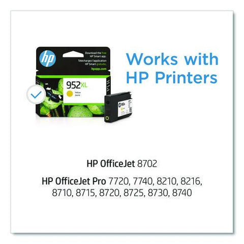 Hp 952xl, (l0s67an) High-yield Yellow Original Ink Cartridge