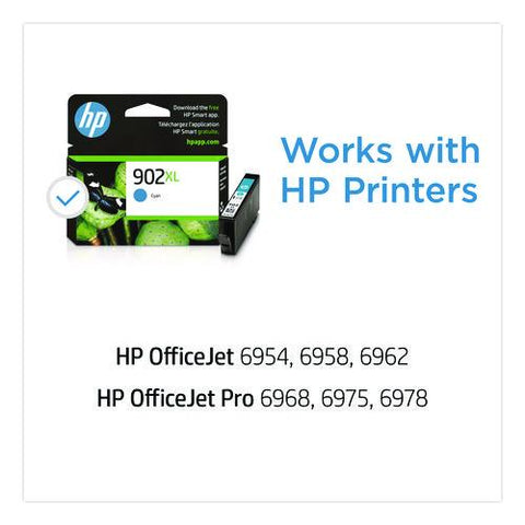 Hp 902xl, (t6m02an) High-yield Cyan Original Ink Cartridge
