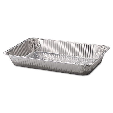 Aluminum Steam Table Pans, Full-size Deep, 65 Gauge, 3.19" Deep, 12.19 X 20.75, 50/carton