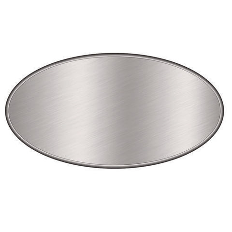 Foil Laminated Board Lids, 9" Diameter, Silver, Aluminum, 500/carton