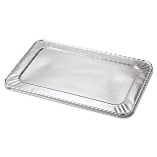 Steam Pan Foil Lids, Fits Full-size Pan, 45 Gauge, 12 X 20.81, 50/carton