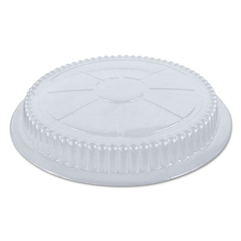 Plastic Dome Lid, 8.25" Diameter X 0.88"h, Clear, 500/carton