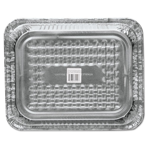 Aluminum Steam Table Pans, Half-size Deep, 2.56" Deep, 10.38 X 12.75, 100/carton