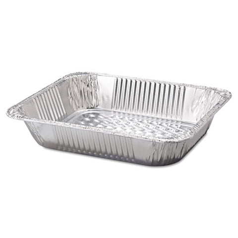 Aluminum Steam Table Pans, Half-size Deep, 2.56" Deep, 10.38 X 12.75, 100/carton