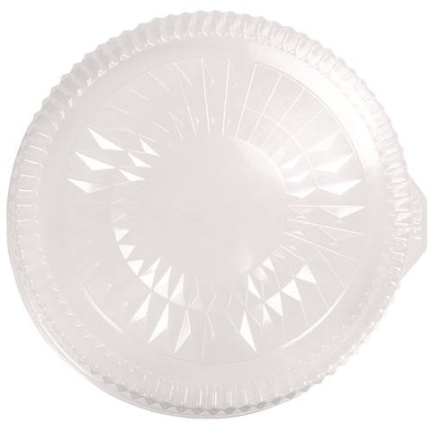 Plastic Dome Lids, Embossed, Fits 4012/4013, 12" Diameter, 25/carton