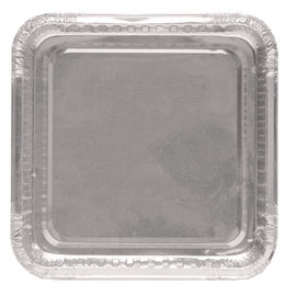 8" Square Cake Pan, 7.88 X 7.88 X 1.31, Silver, Aluminum, 500/carton