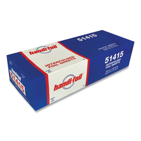 Interfolded Foil Sheets, 10.75 X 14, 500 Sheets/box, 6 Boxes/carton