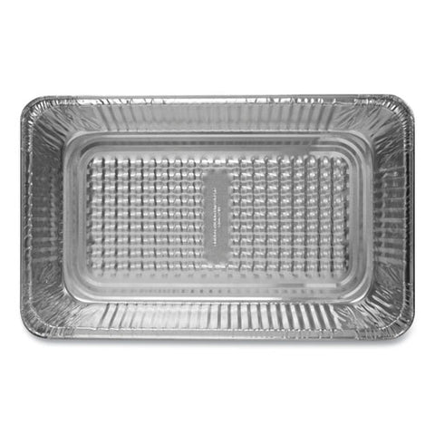 Jif-foil Full-steam Table Pan, Full Size Deep, 55 Gauge, 3.19" Deep, 12.81 X 20.75, 50/carton