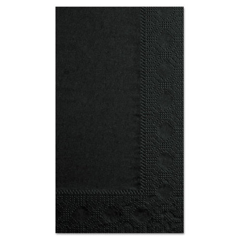 Dinner Napkins, 2-ply, 15 X 17, Black, 1000/carton