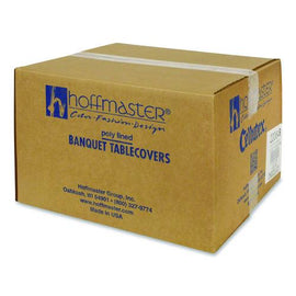 Cellutex Table Covers, 54" X 108", Chocolate Brown, 25/carton