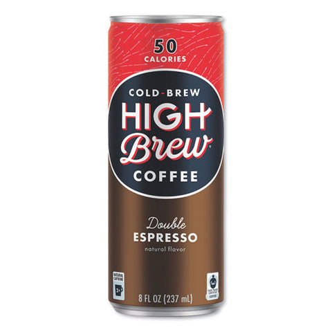 Cold Brew Coffee + Protein, Double Expresso, 8 Oz Can, 12/pack