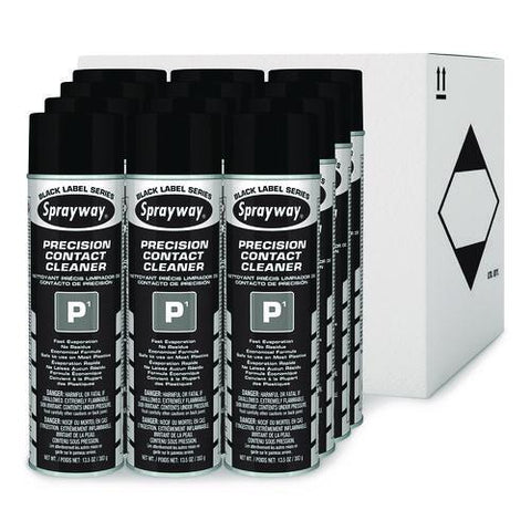 Precsion Contact Cleaner, 20 Oz Aerosol Spray, 12/carton