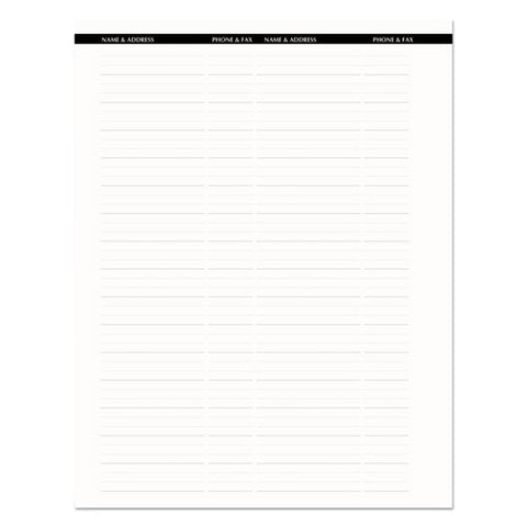 Academic Year Recycled Professional Weekly Planner, 11 X 8.5, Black Wirebound Soft Cover, 12-month (aug To July): 2024-2025