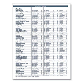 14-month Recycled Ruled Monthly Planner, 11 X 8.5, Black Cover, 14-month: Dec 2025 To Jan 2027