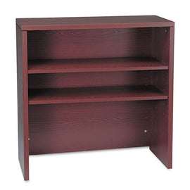 10500 Series Bookcase Hutch, 36w X 14.63d X 37.13h, Mahogany