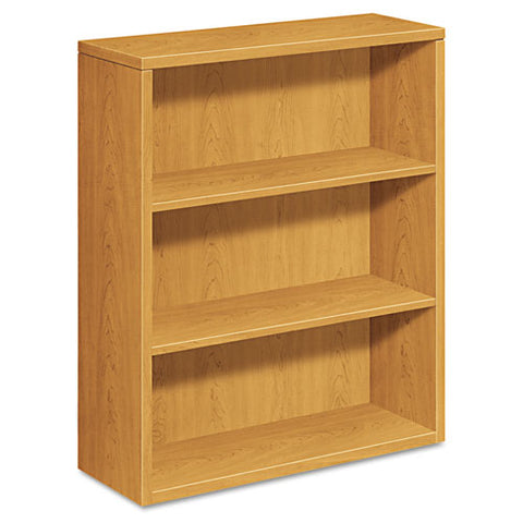 10500 Series Laminate Bookcase, Three-shelf, 36w X 13.13d X 43.38h, Harvest