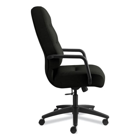 Pillow-soft 2090 Series Executive High-back Swivel/tilt Chair, Supports Up To 300 Lb, 16.75" To 21.25" Seat Height, Black