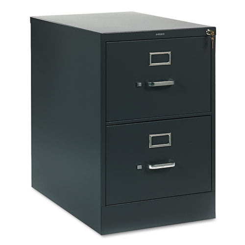 310 Series Vertical File, 2 Legal-size File Drawers, Charcoal, 18.25" X 26.5" X 29"