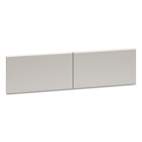 38000 Series Hutch Flipper Doors For 60"w Open Shelf, 30w X 15h, Light Gray