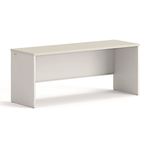 38000 Series Desk Shell, 72" X 24" X 30", Light Gray/silver