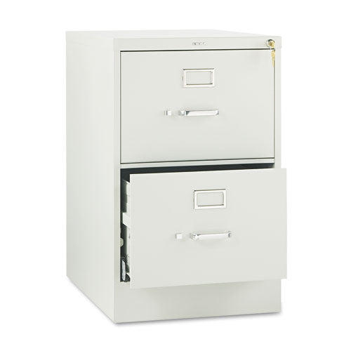 510 Series Vertical File, 2 Legal-size File Drawers, Light Gray, 18.25" X 25" X 29"