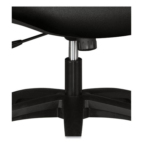 Comfortask Center-tilt Task Chair, Supports Up To 300 Lb, 17" To 22" Seat Height, Black Seat/back, Black Base