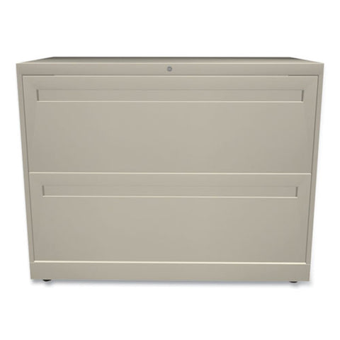 Brigade 700 Series Lateral File, 2 Legal/letter-size File Drawers, Putty, 36" X 18" X 28"