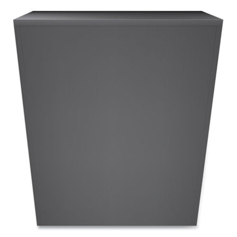 Brigade 700 Series Lateral File, 4 Legal/letter-size File Drawers, Charcoal, 42" X 18" X 52.5"