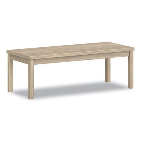 80000 Series Laminate Occasional Coffee Table, Rectangular, 48w X 20d X 16h, Kingswood Walnut