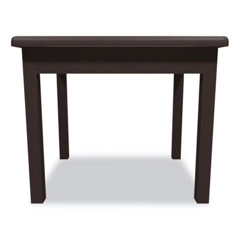 Laminate Occasional Table, Rectangular, 24w X 20d X 20h, Mahogany