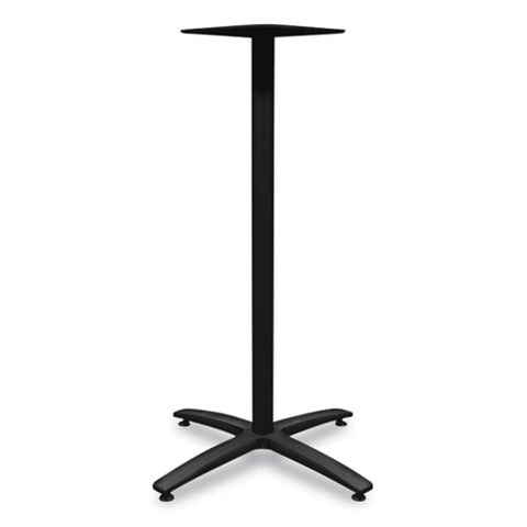 Between Standing-height X-base For 30" To 36" Table Tops, 26.18w X 41.12h, Black